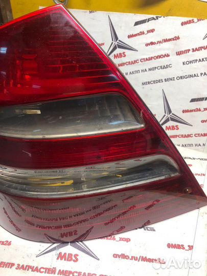 Фонарь w211 Mercedes задний левый дорест