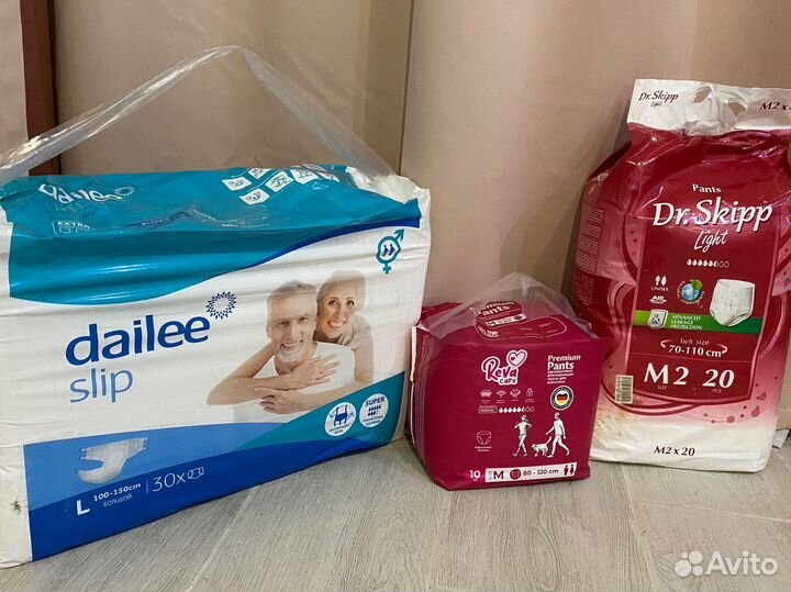 Памперсы для взрослых L, M
