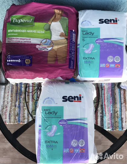 Прокладки урологические/трусы в роддом