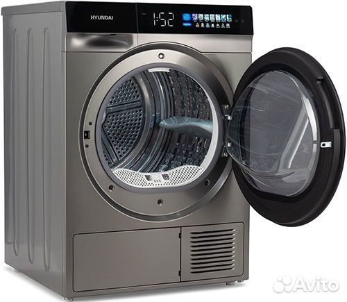 Сушильная машина DFE9430 Hyundai темно-серый