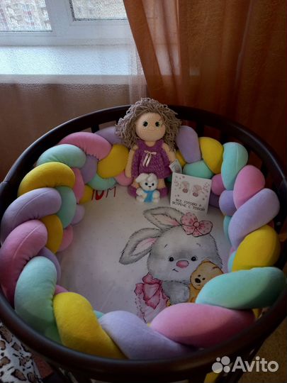 Детская кроватка трансф. с маятником ellipsebed