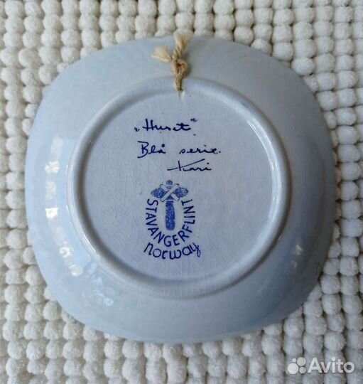 Тарелка настенная Stavangerflint Норвегия