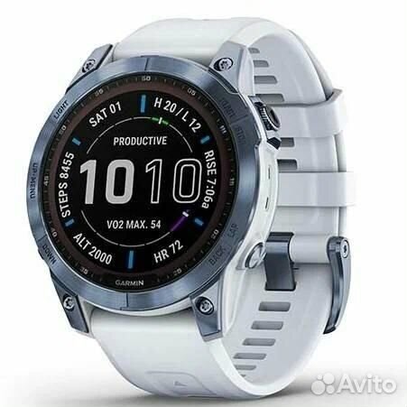 Умные часы Garmin Fenix 7 Sapphire Solar титано