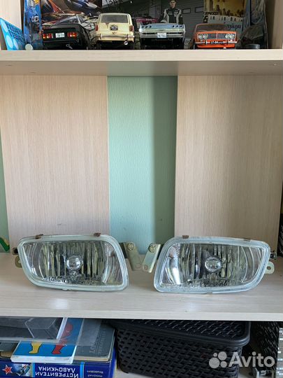 Туманки pajero 3