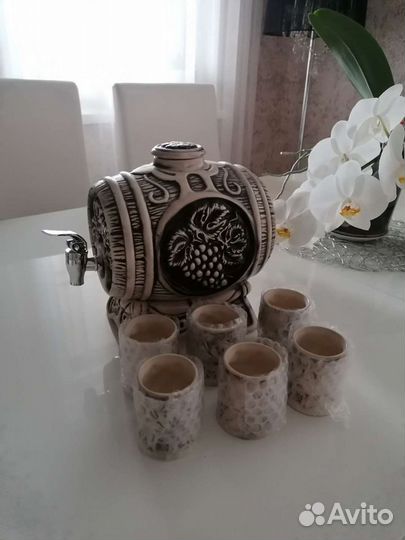 Графин/набор для вина/рюмки