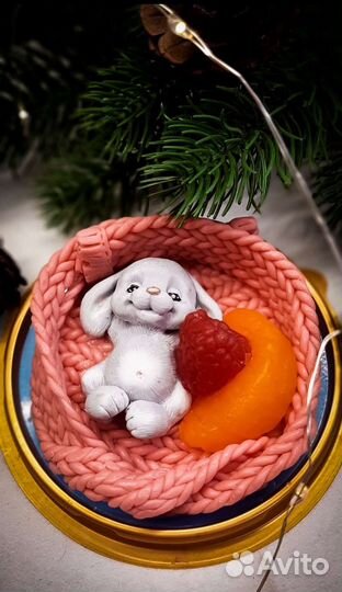 Подарок/презент. Зайка. Мыло