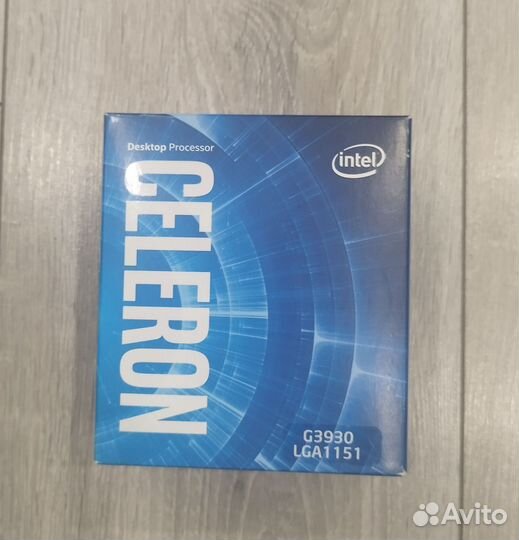 Процессор intel celeron lga1151 g3930