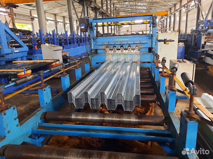 Профлист оцинкованный 0.7х845х6000 902 Н60