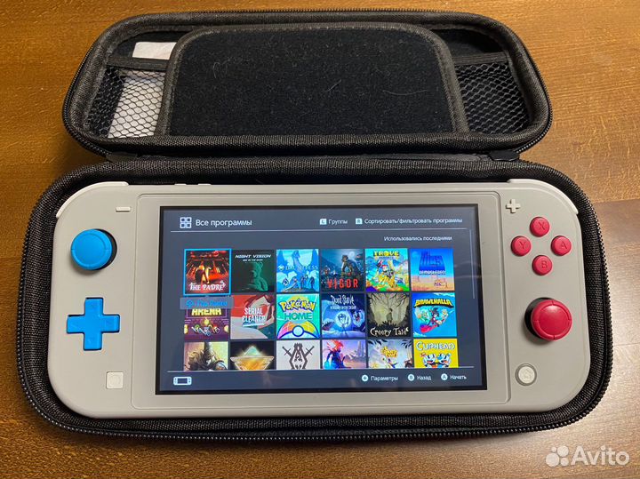 Nintendo switch lite zacian pokemon