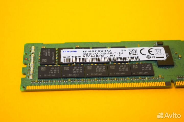 Серверная оперативная память ddr4 32gb 2666 MHz