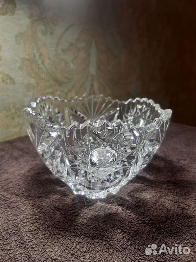 Ваза хрустальная СССР