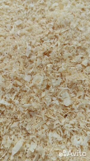 Стружка сухая в мешках