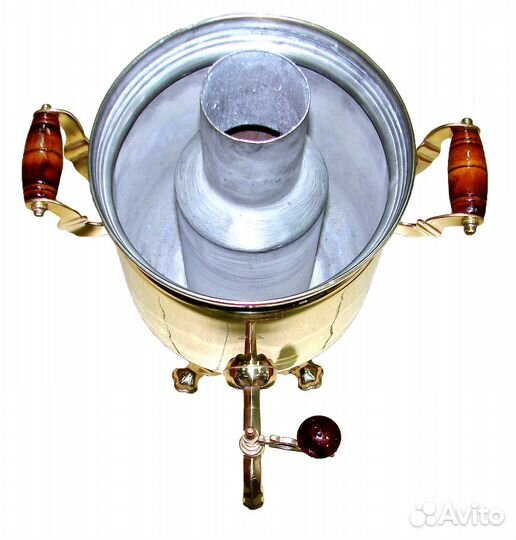 Самовар 5л тульский на дровах