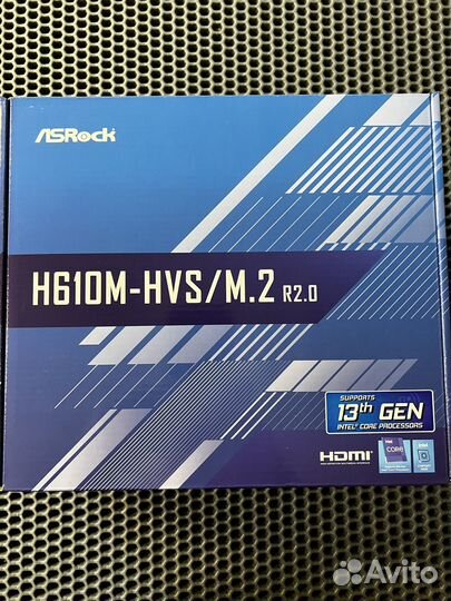 Материнская плата ASRock H610HVS/M2 (1700)