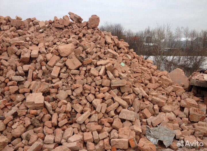 Битый / колотый кирпич доставка