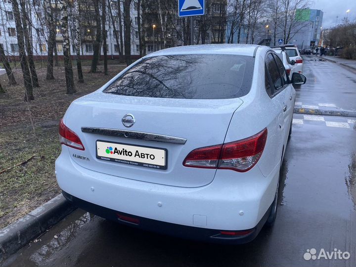 Nissan Almera 1.6 AT, 2017, 102 000 км