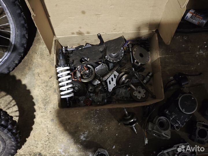 Запчасти на питбайк 125