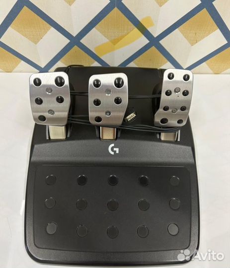 Игровой руль logitech g923 с кпп