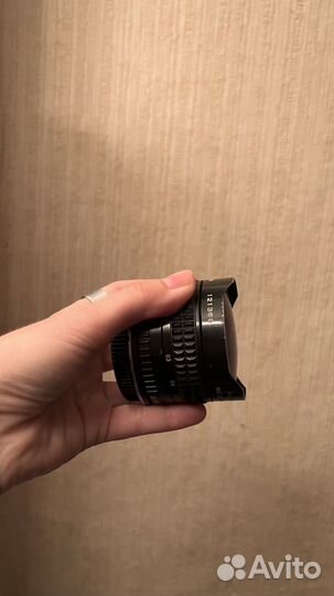 Фишай Зенитар на Canon (Zenitar)