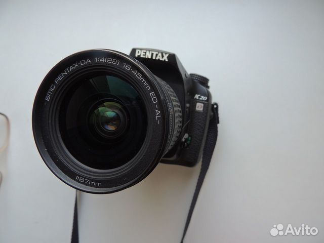 Pentax K20D с объективом SMC 16-45 mm