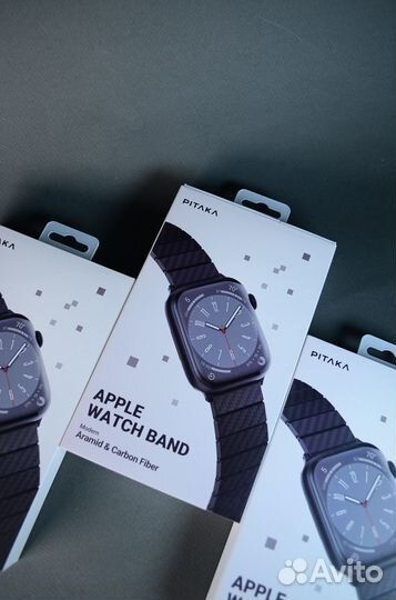 Карбоновый браслет Pitaka для Apple Watch