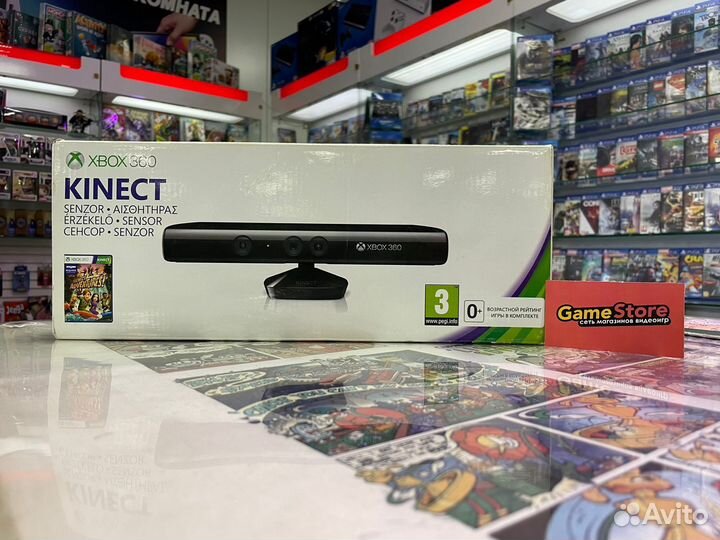 Microsoft Xbox 360 Kinect с коробкой