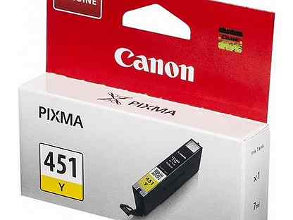 Canon CLI-451Y 6526B001 Картридж для pixma iP7240