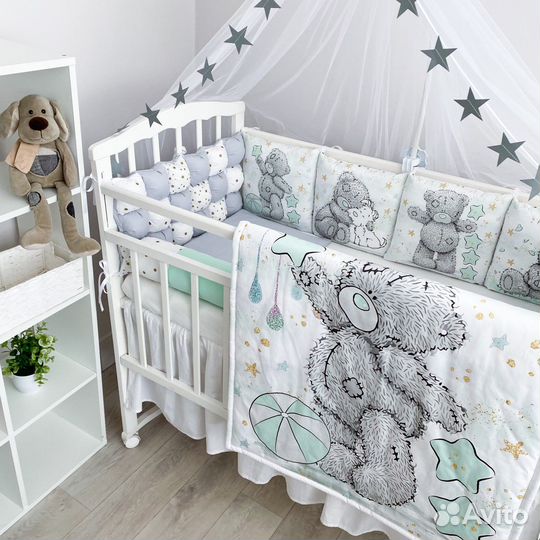 Бортики в кроватку (комплект под заказ )