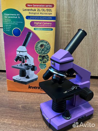 Микроскоп Левенгук Levenhuk Rainbow 2L