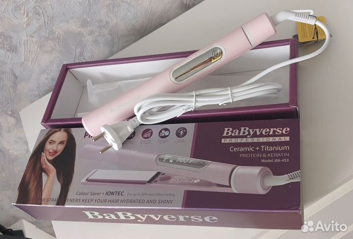 Выпрямитель для волос новый