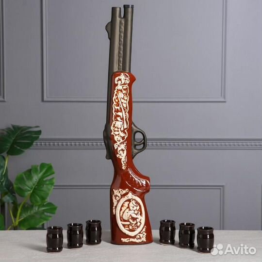 Подарок для мужчин, Штоф с 6 рюмками 