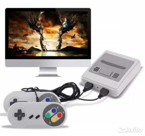 Игровая приставка super mini SFC 620 игр