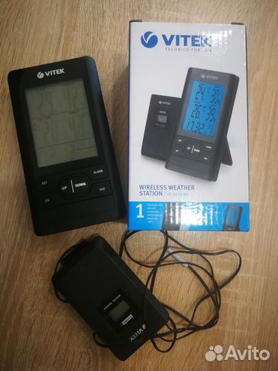 Метеостанция беспроводная Vitek VT-3532 BK
