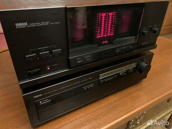 Усилитель мощности Yamaha MX-1000+CX1000