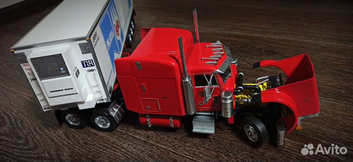Peterbilt-378 (italeri/моделист) с полуприцепом