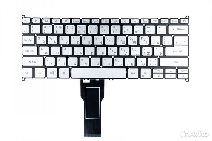 Клавиатура для Acer Swift 3 SF314-54G серебро с п
