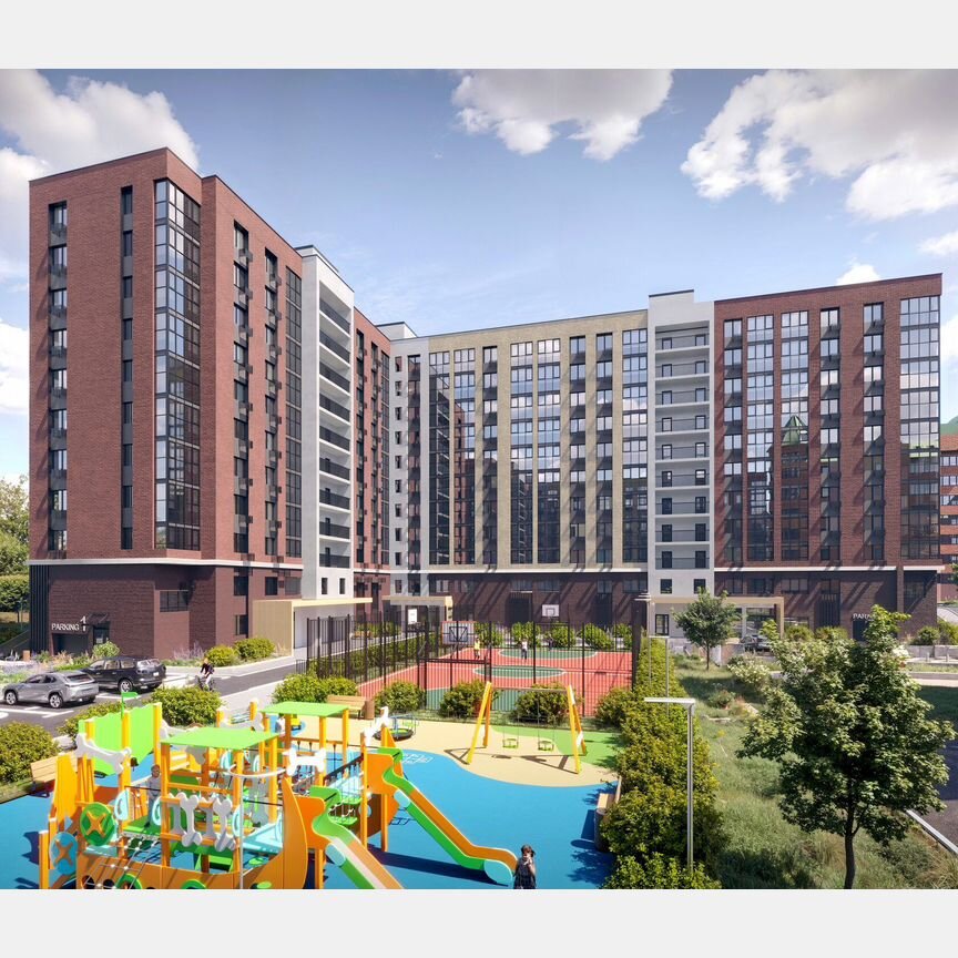 1-к. квартира, 36,9 м², 1/10 эт.