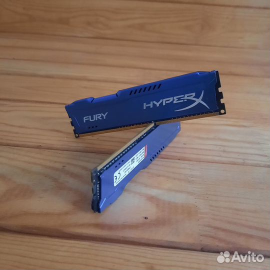 Оперативная память HyperX fury DDR3 8gb (4x2)
