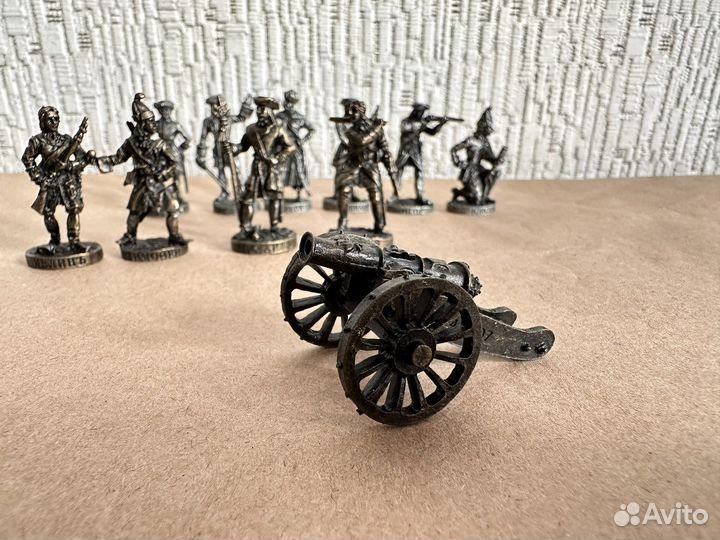 Солдатики ландрин Полтавская битва