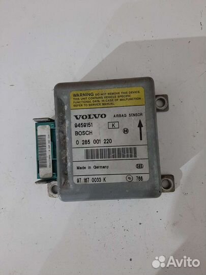 Блок airbag volvo вольво S70 850