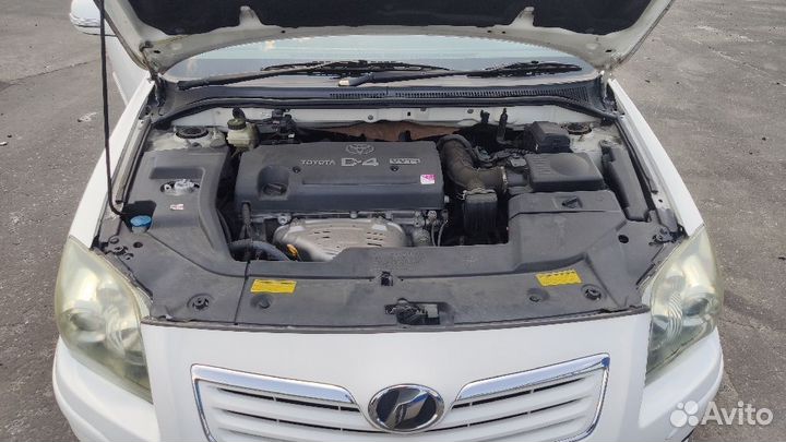 Патрубок радиатора двс на Toyota Avensis AZT251 2A