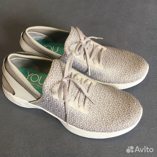 Кроссовки кеды слипоны Skechers eur36 стелька 23,5