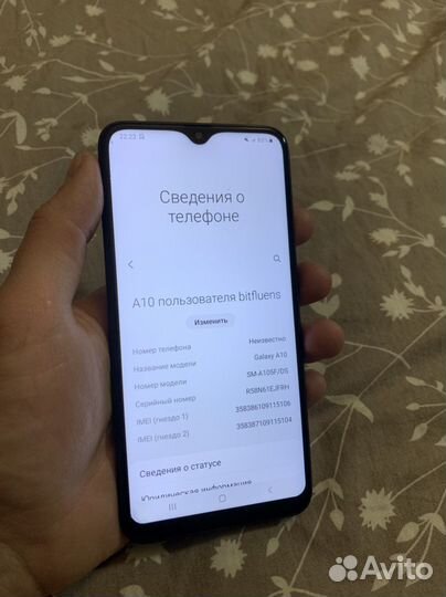 Samsung galaxy a10