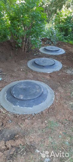 Септик из бетонных колец