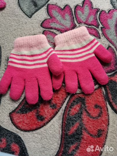 Варежки детские демисезонные