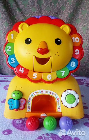 Каталка-толокар Fisher-Price Львенок