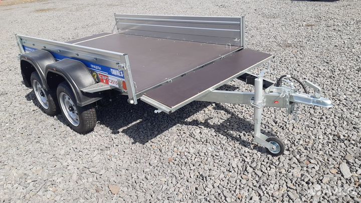 Двухосный легковой прицеп 2500*1500