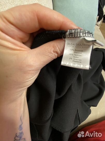 Платье свободного кроя от бренда Ольга Сказкина