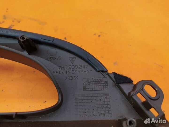 Накладка ручки двери салона задняя левая Porsche