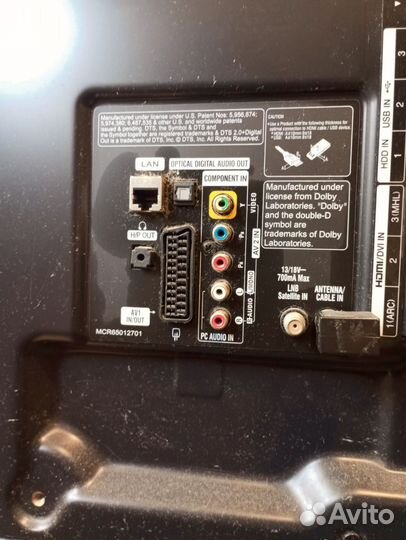 Телевизор SMART tv на запчасти